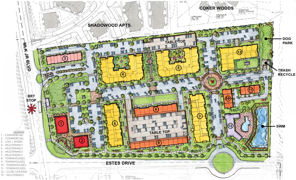 Proposed Aura Development in Chapel Hill : CHALT